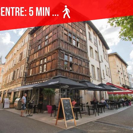 Macon - Gare - Centre Ville - Parking - Cosy - Wifi ภายนอก รูปภาพ