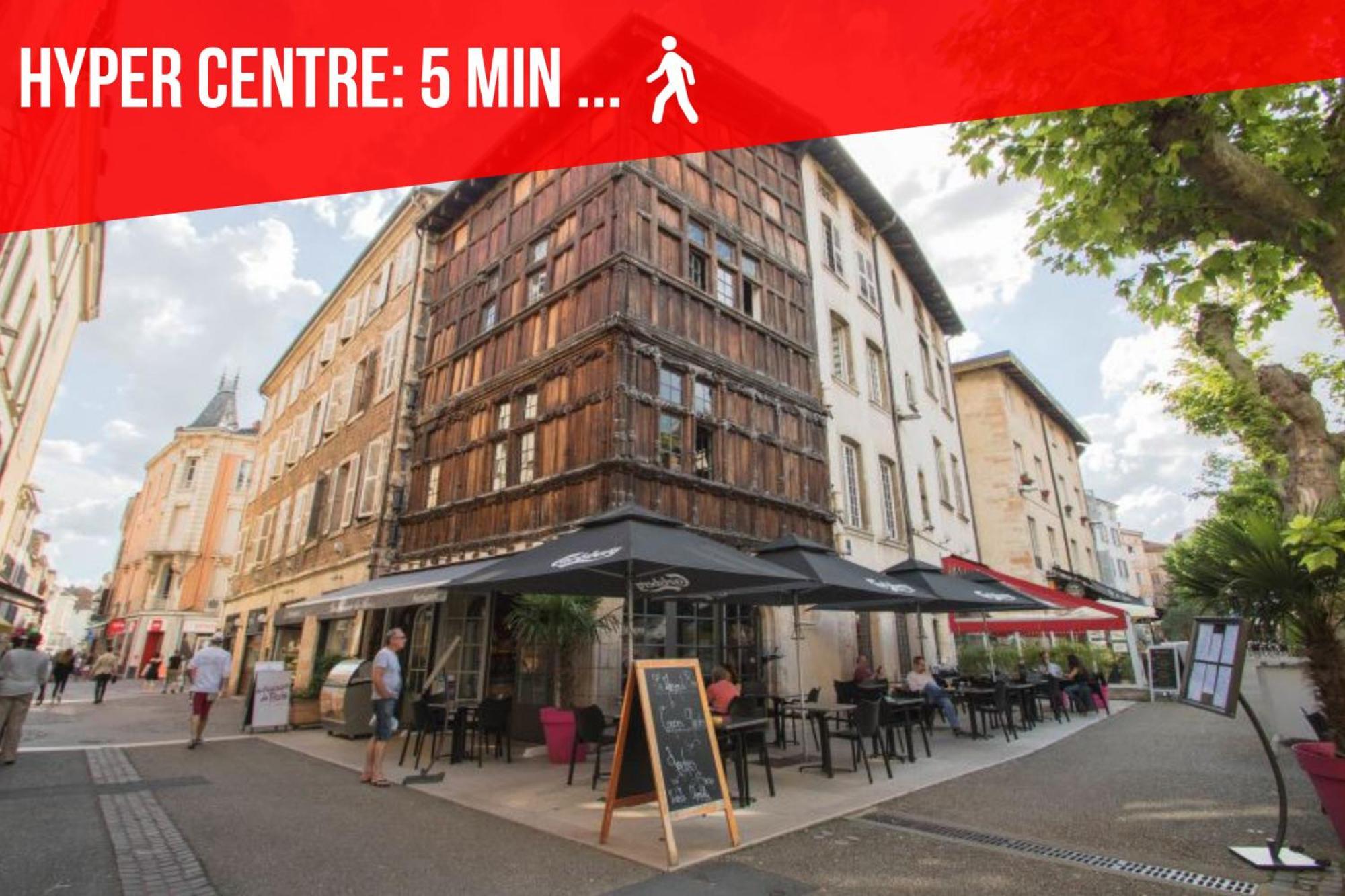 Macon - Gare - Centre Ville - Parking - Cosy - Wifi ภายนอก รูปภาพ