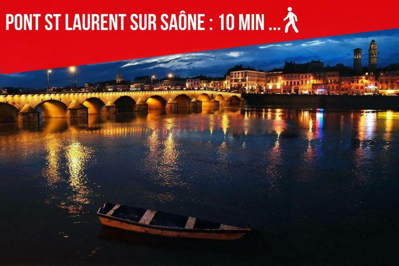 Macon - Gare - Centre Ville - Parking - Cosy - Wifi ภายนอก รูปภาพ